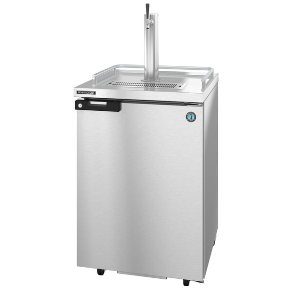 Hoshizaki HDD124S Stainless Steel Single Tap Kegerator Beer