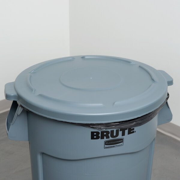 Rubbermaid Brute 44 Gallon Trash Can Lid FG264560GRAY