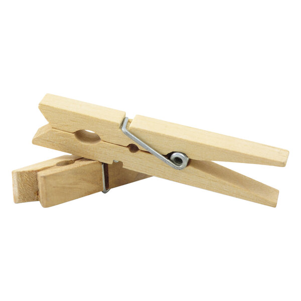 Bulk Wooden Clothespins - 50/Pack