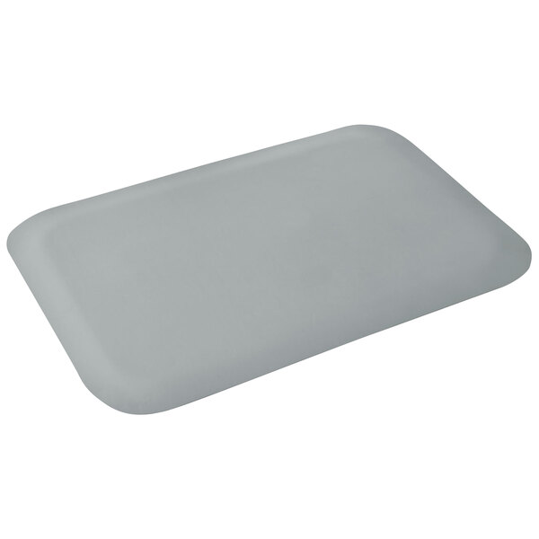 Guardian 44020350 Pro Top 24" x 36" Gray AntiFatigue Floor Mat