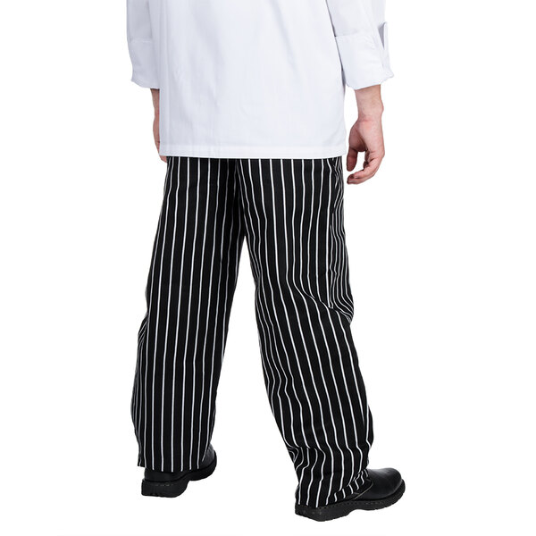 Chef Revival Unisex Pinstripe EZ Fit Chef Pants 4XL