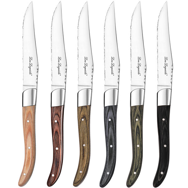 Lou Laguiole Steak Knives Set (Stainless Steel)
