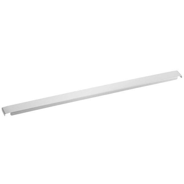 An Avantco white rectangular metal divider bar.