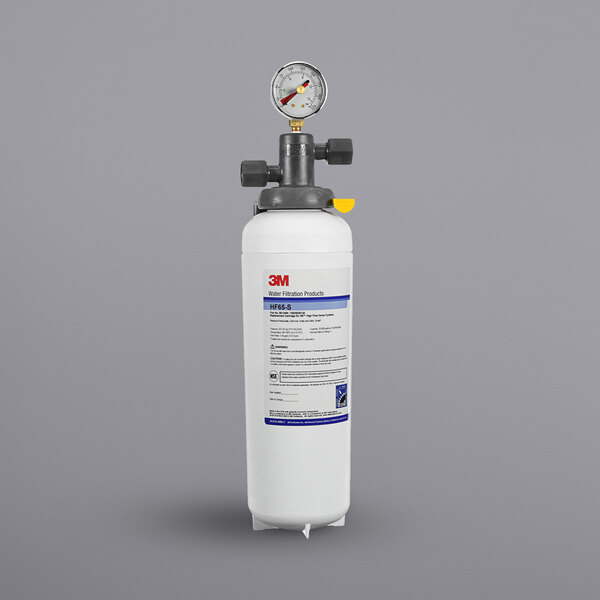 3M Water Filtration Products ICE165-S High Flow Series Water Filtration System - 3 Micron Rating and 3.34 GPM