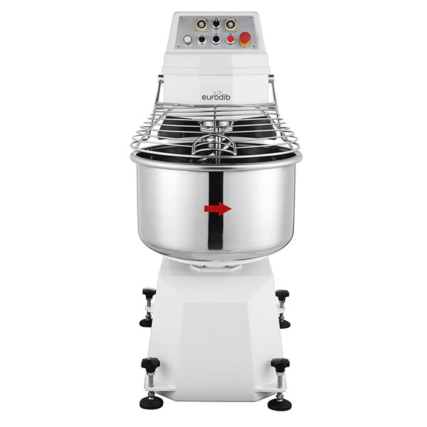 Eurodib GM25B 77 Qt. / 55 lb. TwoSpeed Spiral Dough Mixer 208V, 3