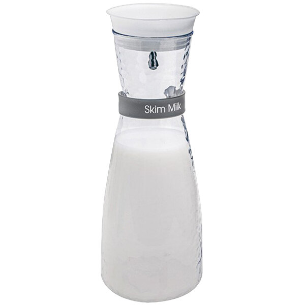 Front of the House ACF010GYT88 Drinkwise 8 Printed Reusable Carafe Labels