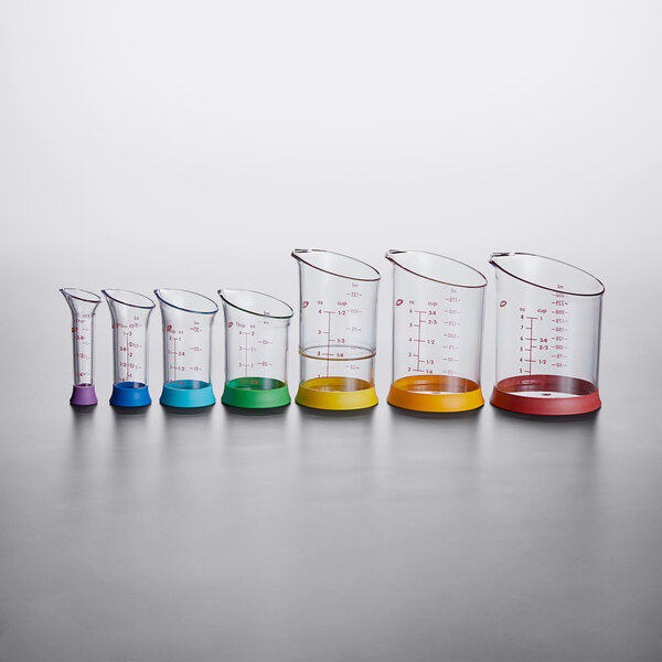 OXO Good Grips 7Piece ColorCoded Beaker Measuring Cup Set
