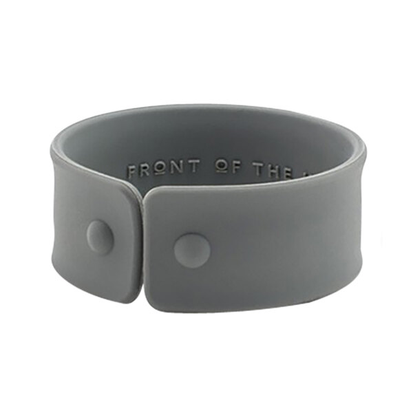 Front of the House ACF011GYT88 Drinkwise 8 Blank Reusable Carafe Labels