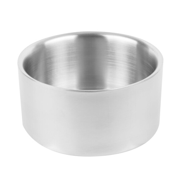 American Metalcraft DWB6 Ciotola A Doppia Parete In Acciaio Inox 15,2 Cm - Argento, Per Insalate E Piatti Freddi