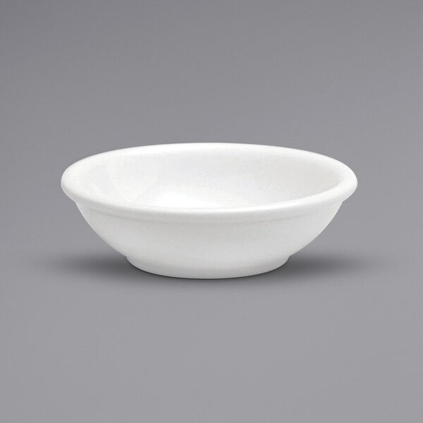 A Oneida Buffalo Bright White Ware porcelain bowl.