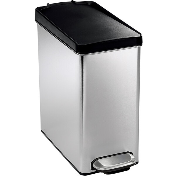 Trash & Recycling Brushed Stainless Steel simplehuman 20 Liter 5.3