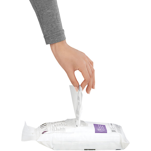 simplehuman CW0254MC 5.3 Gallon 25 Micron 11 5/8" x 7 1/8" Code D White Custom Fit Trash Can