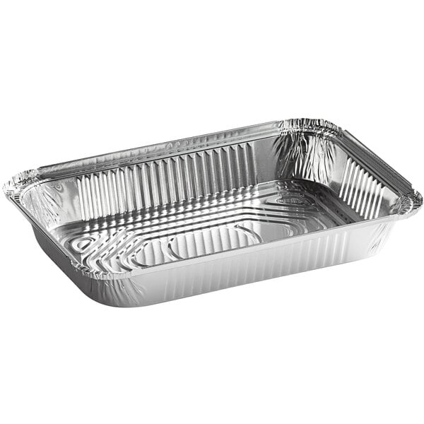 Choice Clear Dome Lid for 4 lb. Oblong Foil Pan - 250/Case