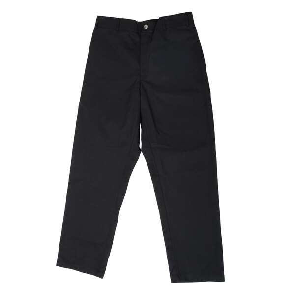 Chef Revival Unisex Black Chef Trousers - Extra Small