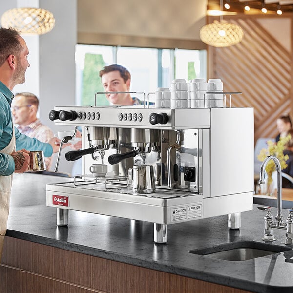 Estella Caffe Automatic Espresso Machine (Two Group)