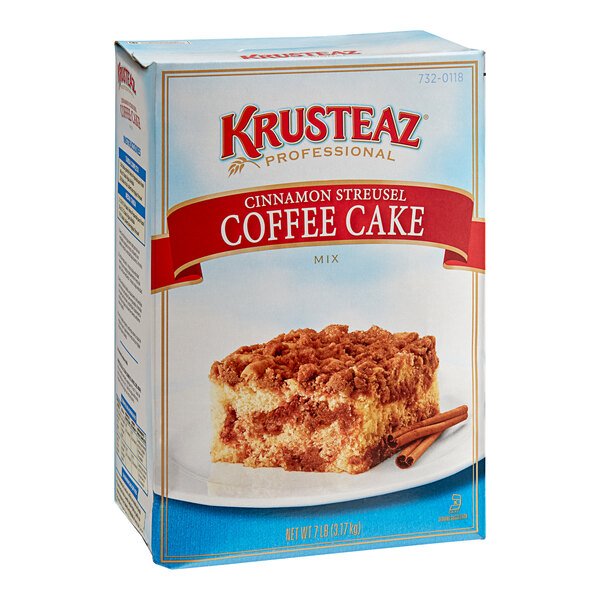 Krusteaz Professional 7 lb. Cinnamon Streusel Coffee Cake Mix 6/Case
