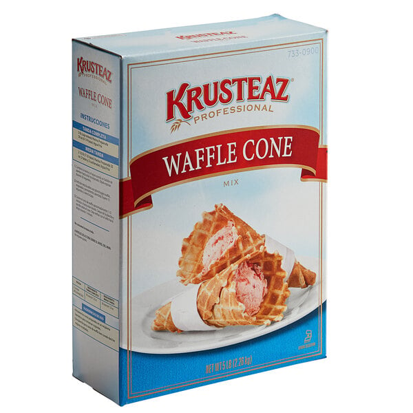 Krusteaz Professional 5 lb. Waffle Cone Mix   - 6/Case