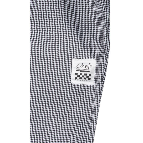 Chef Revival Unisex Houndstooth EZ Fit Chef Pants Small
