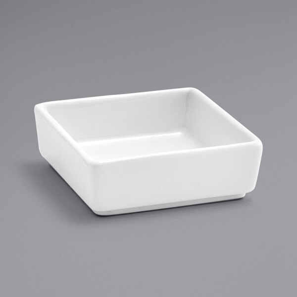 Front of the House DSD028WHP24 Mod 2.5 oz. Bright White Square ...