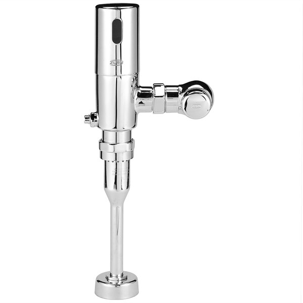 The Zurn AquaSense urinal flush valve with a long life battery.