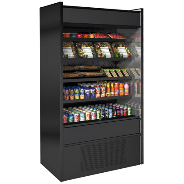 Structural Concepts B4524E3 Oasis Black 45 1/2" Air Curtain Merchandiser