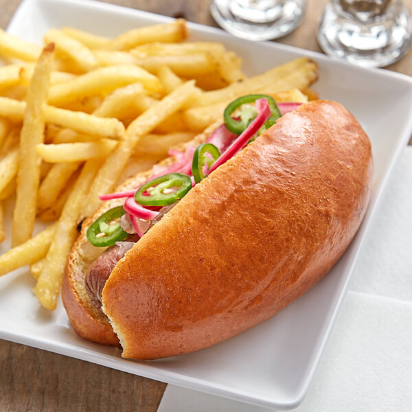LeBus Brioche Hot Dog Buns 6" 96/Case