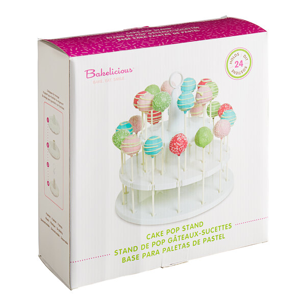 Cake Pop Decorating Stand 11 1/4" Holds 24 Cake Pops