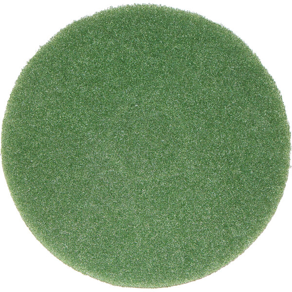 A green Bissell floor cleaning pad.