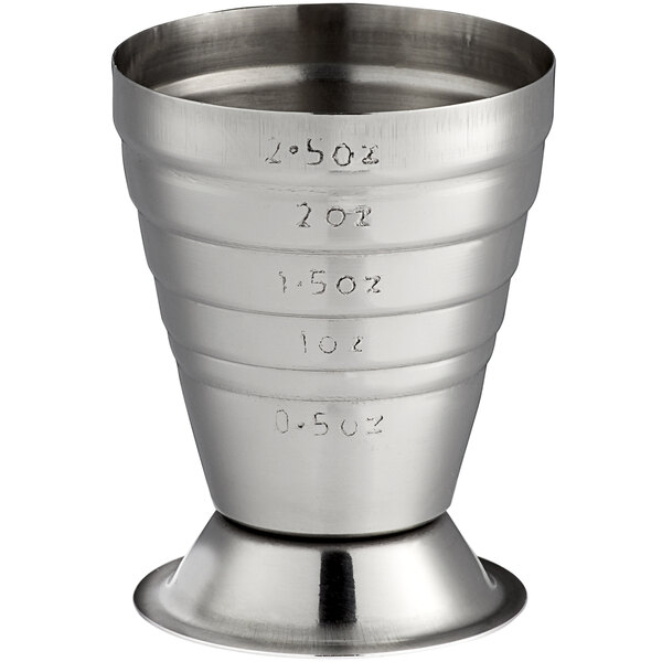 Franmara 8144 BU 2.5 oz. Stainless Steel Measuring Jigger
