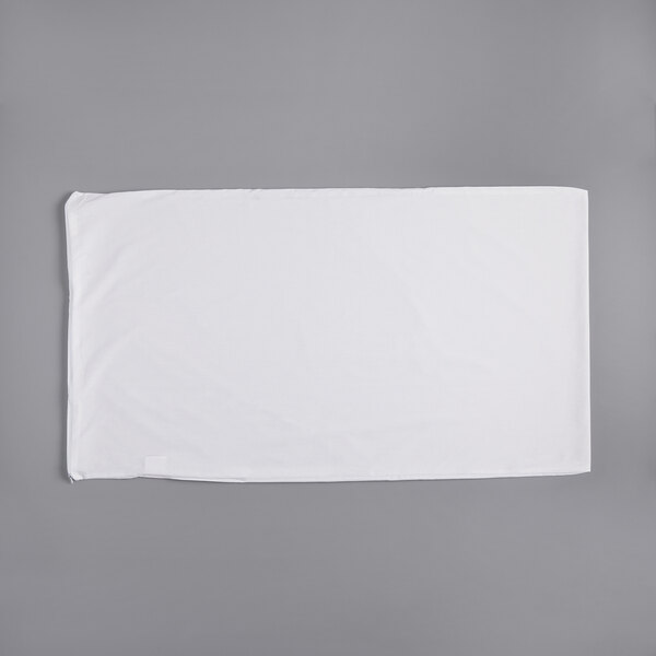 A white Oxford King Size Zippered Pillow Protector.