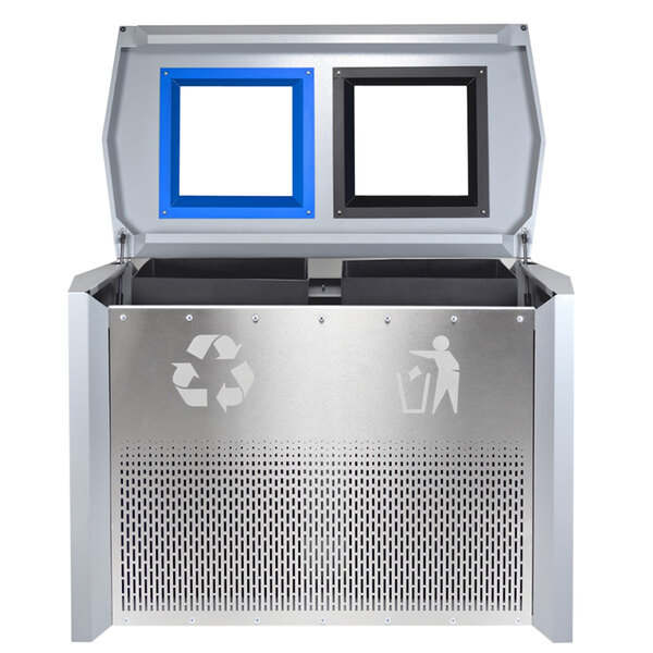 ExCell Kaiser RCIND2 HMG/SS Coliseum Hammered Grey 68 Gallon Indoor