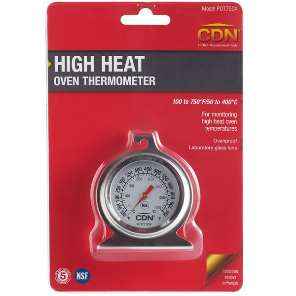 CDN Oven Thermometer (High Heat, 2") staurantStore