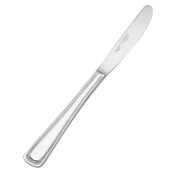 Vollrath 48222 Brocade 8 7/8" 18/0 Stainless Steel Heavy Weight Dinner