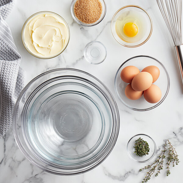 Anchor Hocking 10Piece Glass Mixing Bowl Set staurantStore