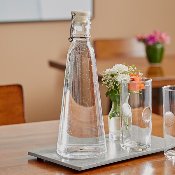 American Metalcraft WBC34 34 oz Clear Plastic Water Bottle