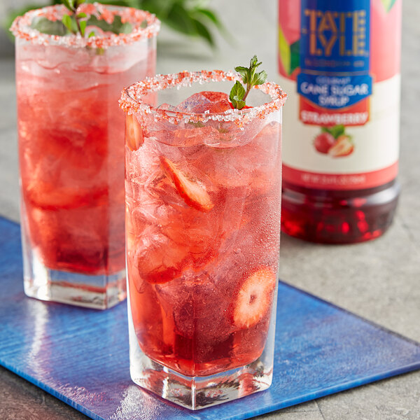 Tate and Lyle 750 mL Strawberry Flavoring Syrup