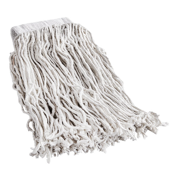 Carlisle 369819B00 32 White Extra Large Cotton CutEnd Wet Mop Head