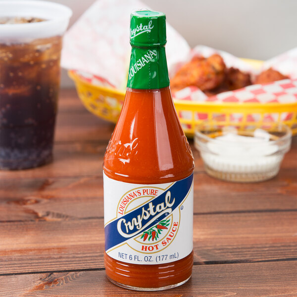 Crystal 6 fl. oz. Hot Sauce