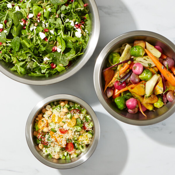 OXO 1107600 Good Grips 3Piece White Insulated Heavy Duty Stainless