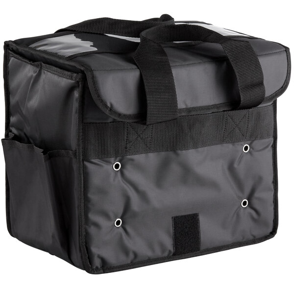 American Metalcraft BLSB1512 Deluxe Black Polyester Sandwich / Take-Out ...