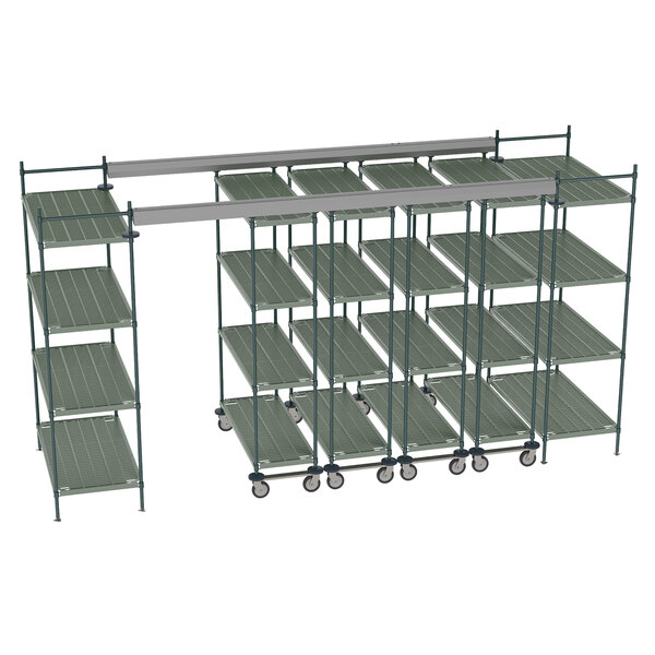 Metro TT14E2448M1848P Super Erecta Pro 14' x 4' TopTrack Kit
