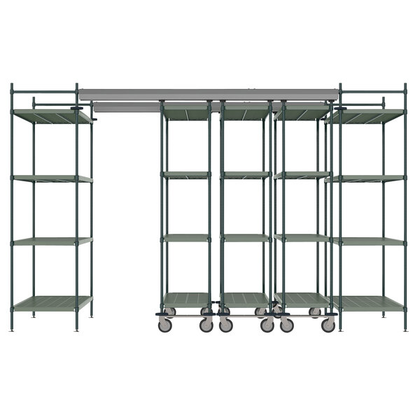 Metro TT12E2448M1848P Super Erecta Pro 12' x 4' TopTrack Kit