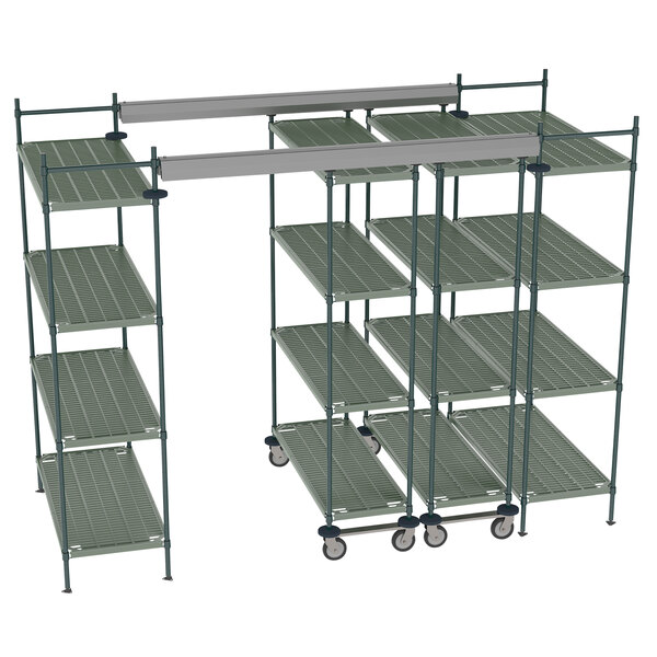 Metro TT10E2148M1848P Super Erecta Pro 10' x 4' TopTrack Kit