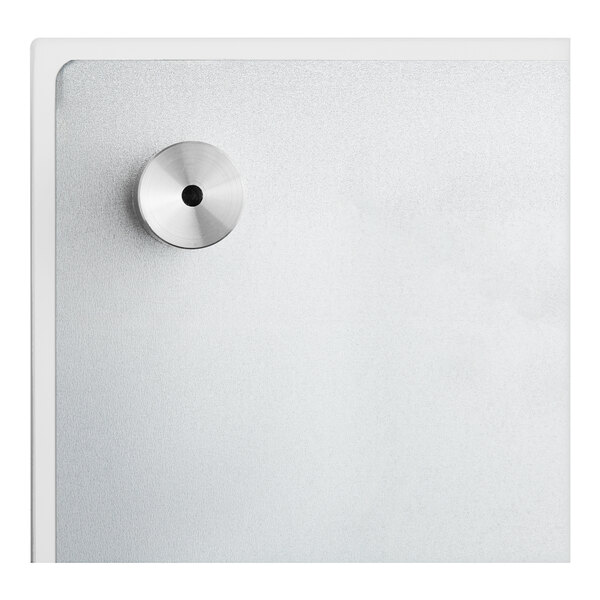 Quartet G24836W Brilliance 36" x 48" White Frameless WallMounted