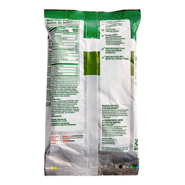 Knorr 27 oz. Soup du Jour Clam Chowder Soup Mix 4/Case