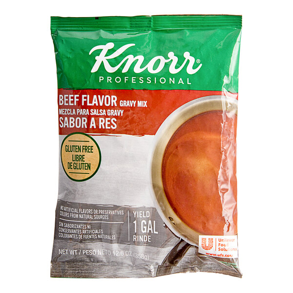Knorr Beef Gravy Mix 6/Case (12.66 oz. Packs)