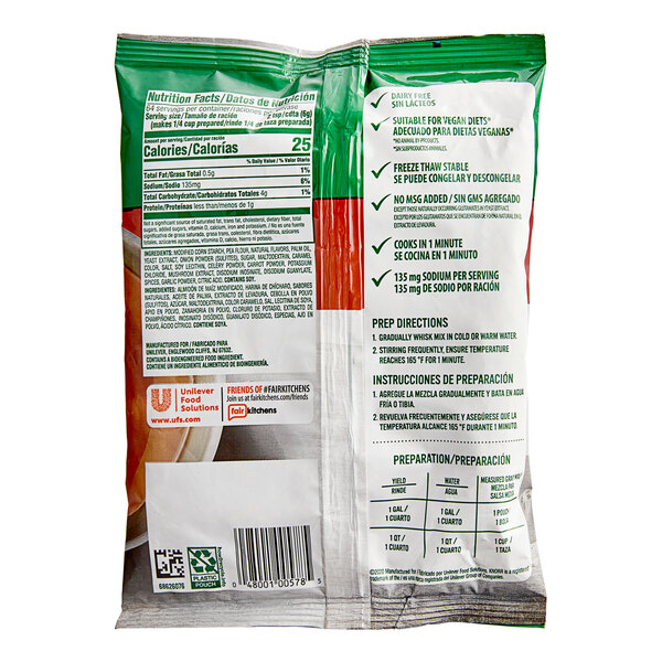 Knorr 13.5 oz. Low Sodium Brown Gravy Mix 6/Case