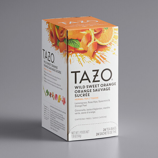 Tazo Wild Sweet Orange Tea Bags 24/Box