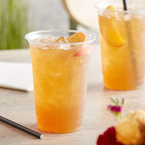 Tazo 32 fl. oz. Peachy Green Iced Tea 1 
