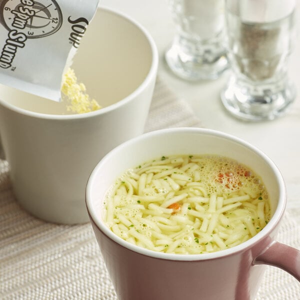 Lipton Cup-a-Soup Instant Chicken Noodle Soup Mix - 22/Case